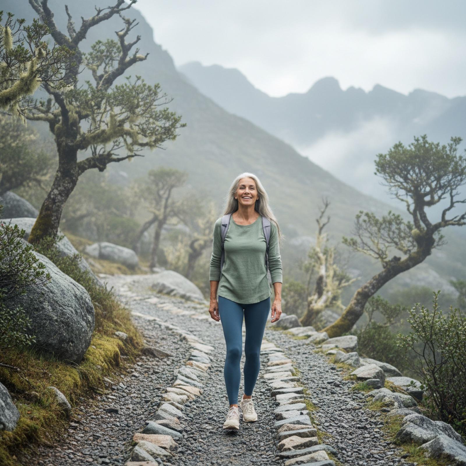 Longevity research scientist examining telomere data